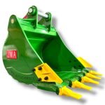 36″ Heavy Duty Digging Bucket for 16 – 25 Tons Excavators. 80mm Pins
