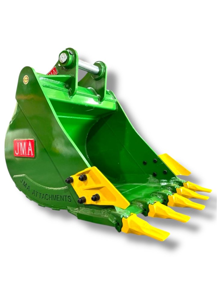 36″ Heavy Duty Digging Bucket for 16 – 25 Tons Excavators. 80mm Pins