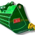 48″ Skeleton Bucket with Teeth for 7 – 10 Tons Excavators. 50mm Pins