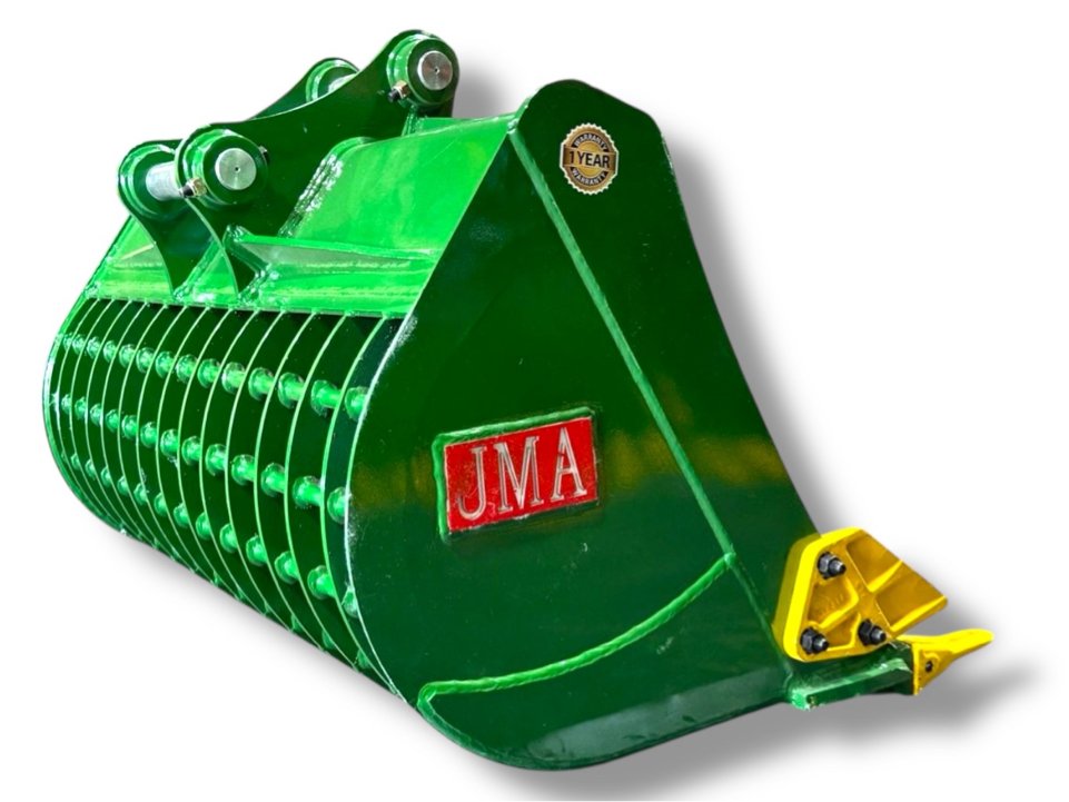 48″ Skeleton Bucket with Teeth for 7 – 10 Tons Excavators. 50mm Pins