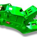 Hydraulic Concrete Pulverizer for 5 – 6.5 Tons Mini Excavator. 45mm Pins