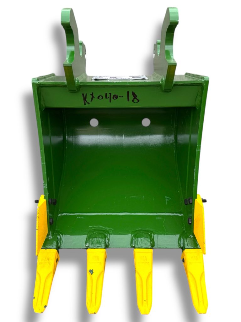 18″ Digging Bucket Kubota Wedge Style for 3 – 4.5 Tons Mini Excavators