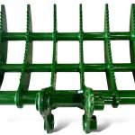 35″ Root Rake for 4.5 – 6.5 Tons Mini Excavators. 45mm Pins