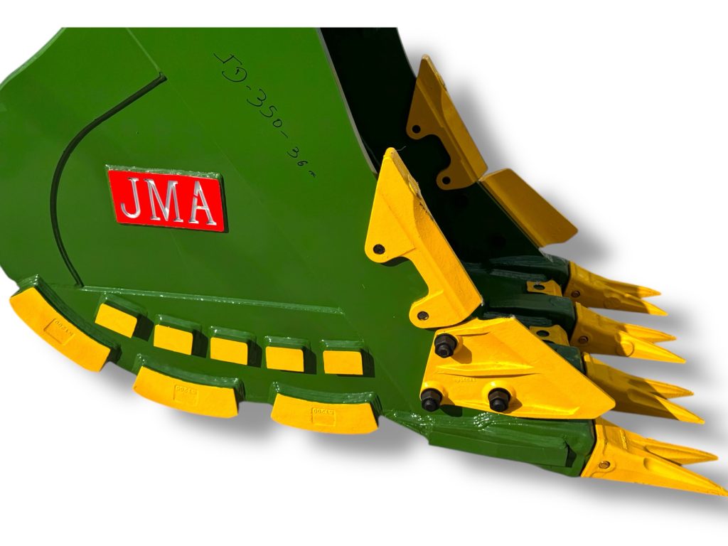 36″ Severe Duty Bucket for 29 – 48 Tons Excavators. 100mm Pins
