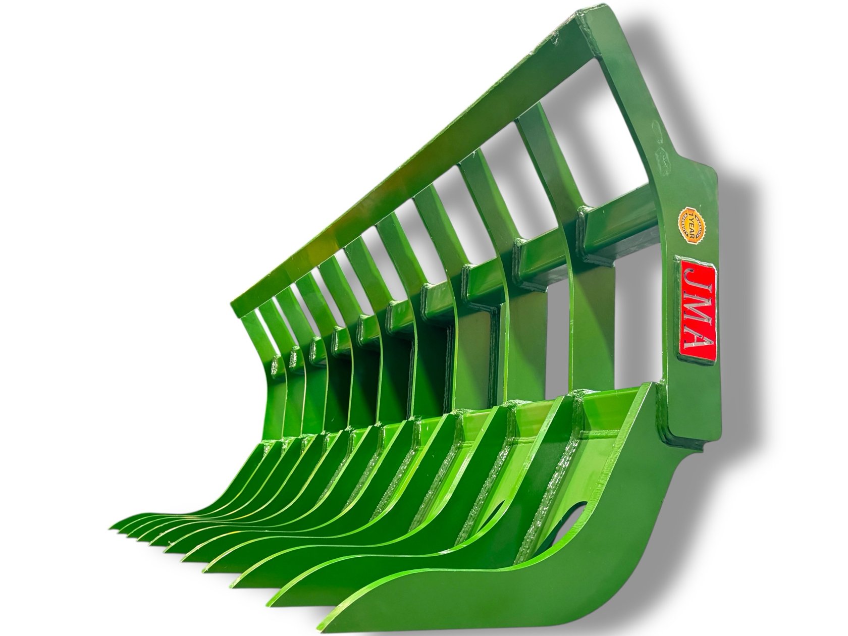 96″ Heavy Duty Loader Root Rake JRB416 for Wheel Loaders