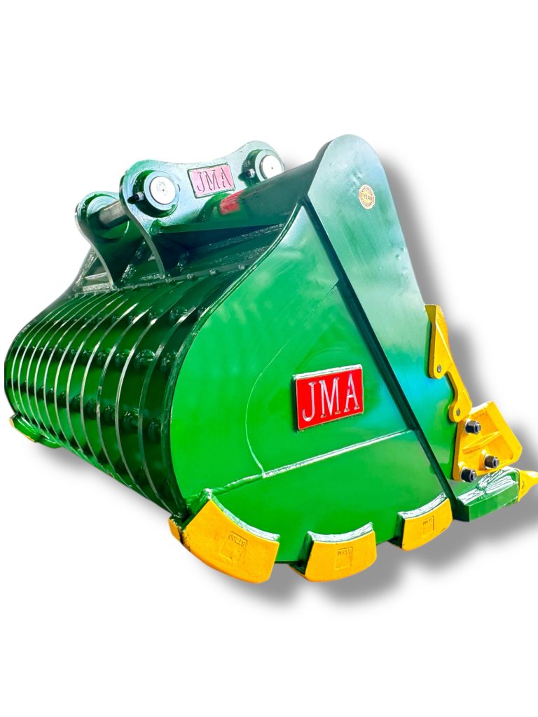 72″ Severe Duty Skeleton Bucket with Teeth for 33 – 55 Tons Excavators. 100mm | 90 mm Pins