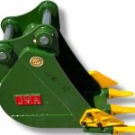 12″ Trenching Bucket for 4 – 6.5 Tons Mini Excavators. 45mm Pins