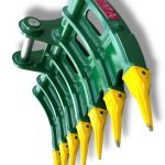 64″ Root Rake for 33 – 55 Tons Excavators. 100mm | 90mm Pins