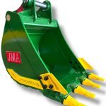 30″ Heavy Duty Digging Bucket for 10 – 15 Tons Excavators. 65mm Pins