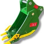 18″ Heavy Duty Digging Bucket for 15 – 19 Tons Excavators. 70mm Pins