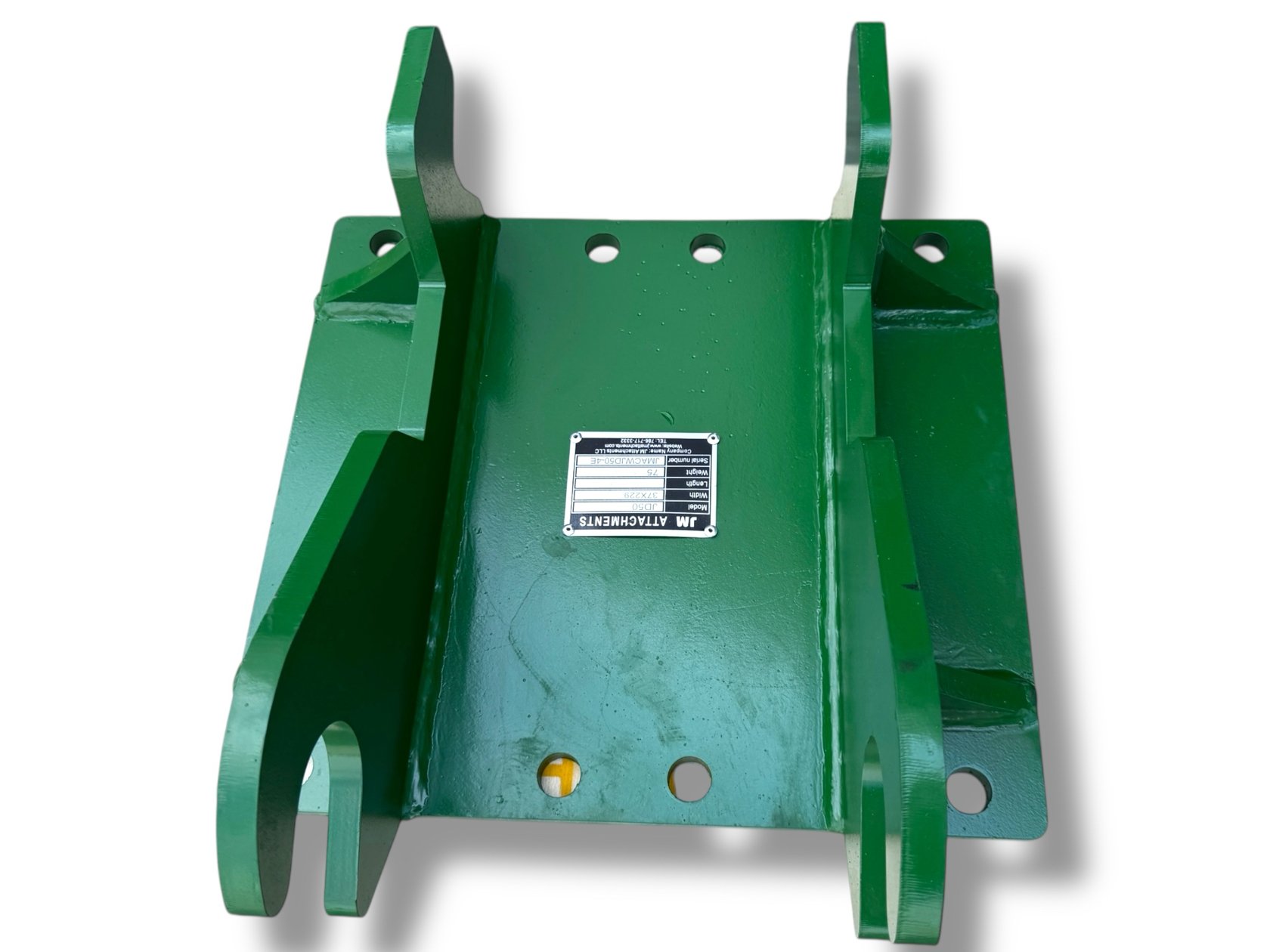 JD Wedge Style Bolt-On Head Plate for 4 – 8.5 tons Wheel & Plate Compactors