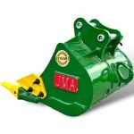 18″ Digging Bucket for 0.5 – 1.5 Tons Mini Excavators. 25mm Pins
