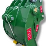32” Mechanical Grapple For 10 – 15 Tons Excavators. 60mm Pins