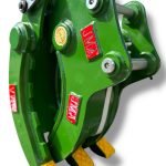 24” Mechanical Grapple For 7 – 10 Tons Excavators. 50mm Pins