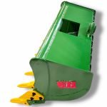 Wain Roy 3-Ton Style 36″ Mini Excavator Skeleton Bucket with Teeth