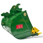 30″ Digging Bucket John Deere Wedge Lock Coupler Style for 4 – 8.5 Tons Mini Excavators