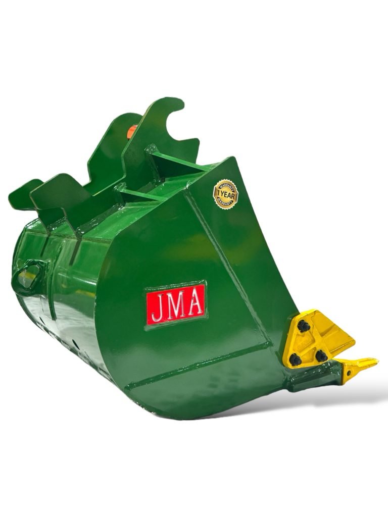 30″ Digging Bucket John Deere Wedge Lock Coupler Style for 4 – 8.5 Tons Mini Excavators