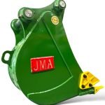 8″ Trenching Bucket for 7 – 10 Tons Excavators. 50mm Pins