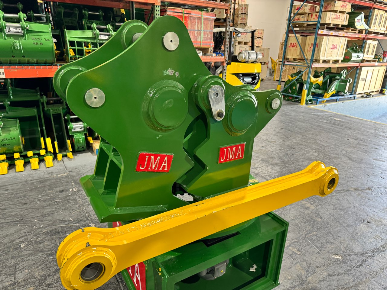 John Deere 210 Excavator Concrete Pulverizer