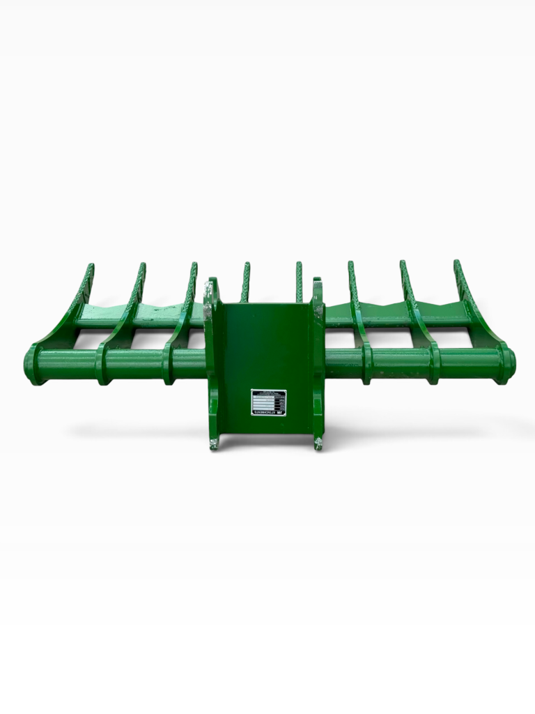 Kubota U45 / KX040 48″ Mini Excavator Brush Rake