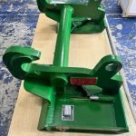 JRB E Series Manual Quick Coupler for Wheel Loader to Skid Steer Adapter