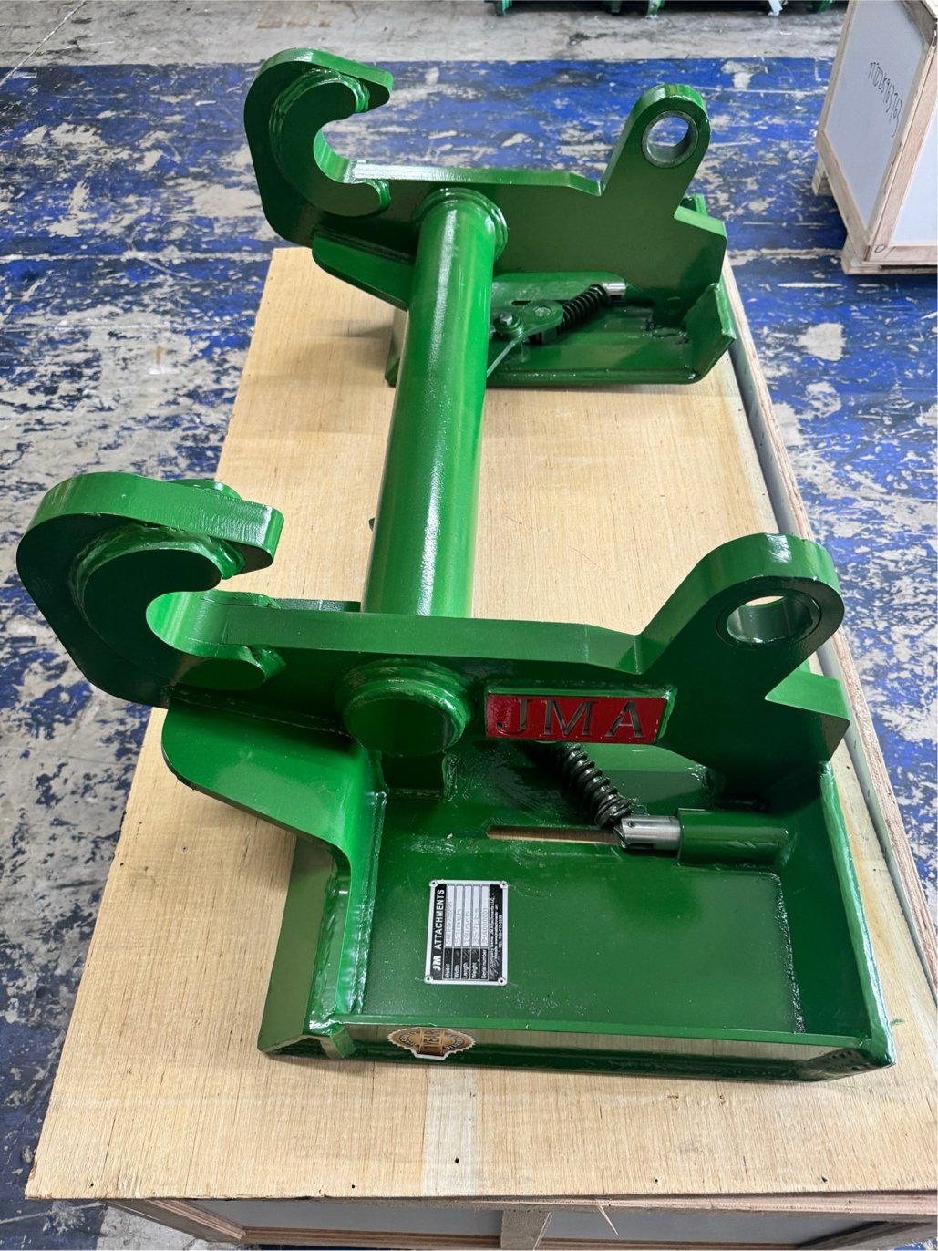 JRB E Series Manual Quick Coupler for Wheel Loader to Skid Steer Adapter