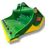 48″ Ditching Bucket for 3 – 4.5 Tons Mini Excavators. 38mm Pins