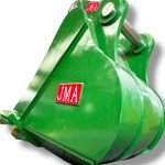 30″ V-Bottom Severe Digging Bucket for 29 – 48 Tons Excavators. 100mm Pins