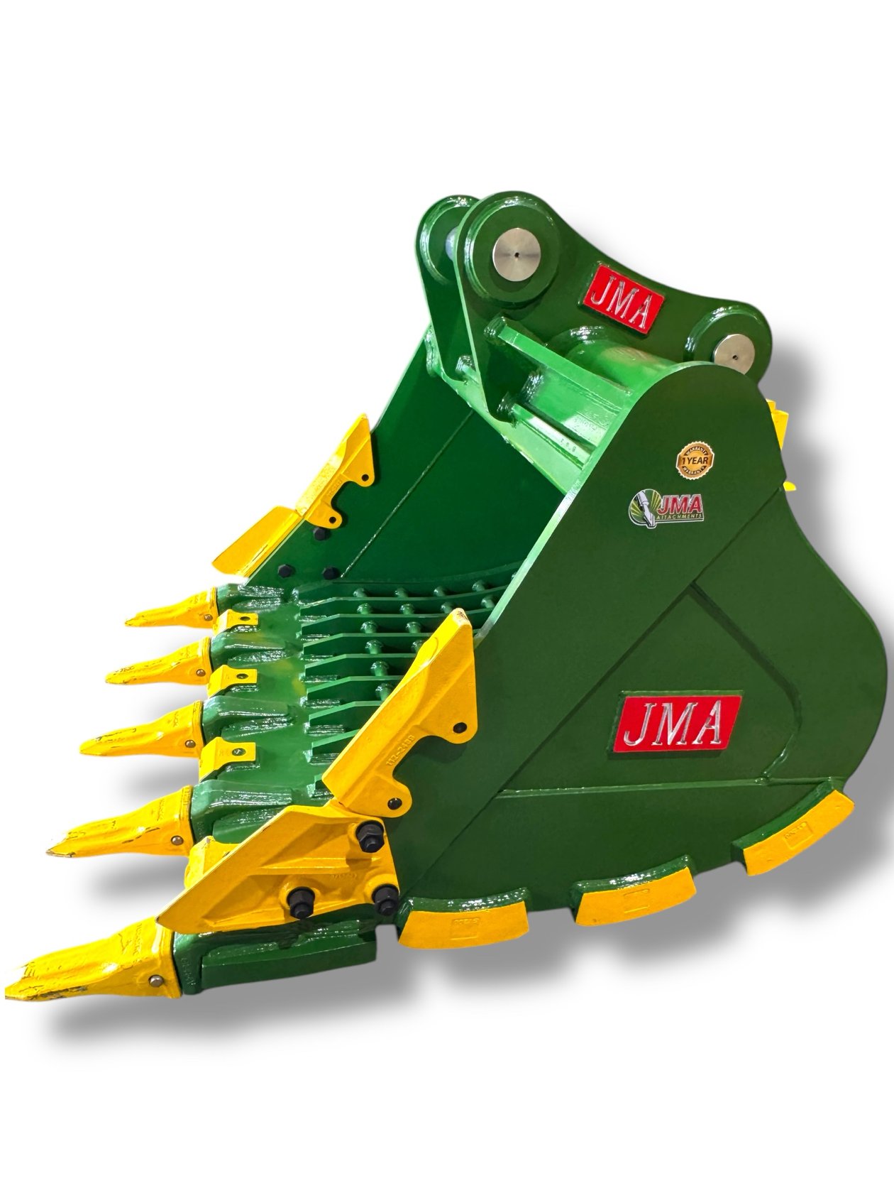 66″ Severe Duty Skeleton Bucket with Teeth for 30 – 55 Tons Excavators. 100mm Pins