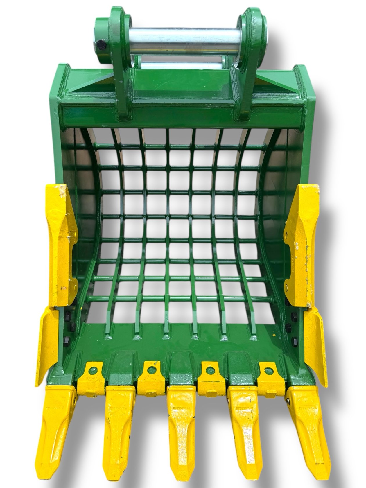 36″ Severe Duty Skeleton Bucket with Teeth for 18 – 25 Tons Excavators. 80mm Pins