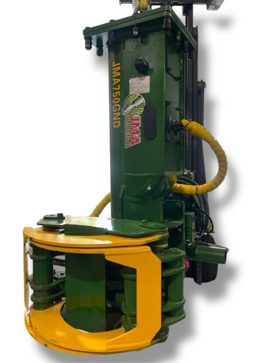 1,000 Joules Post Driver Hammer for 7 – 10 Tons Excavators with 50mm pins & Skid Steers