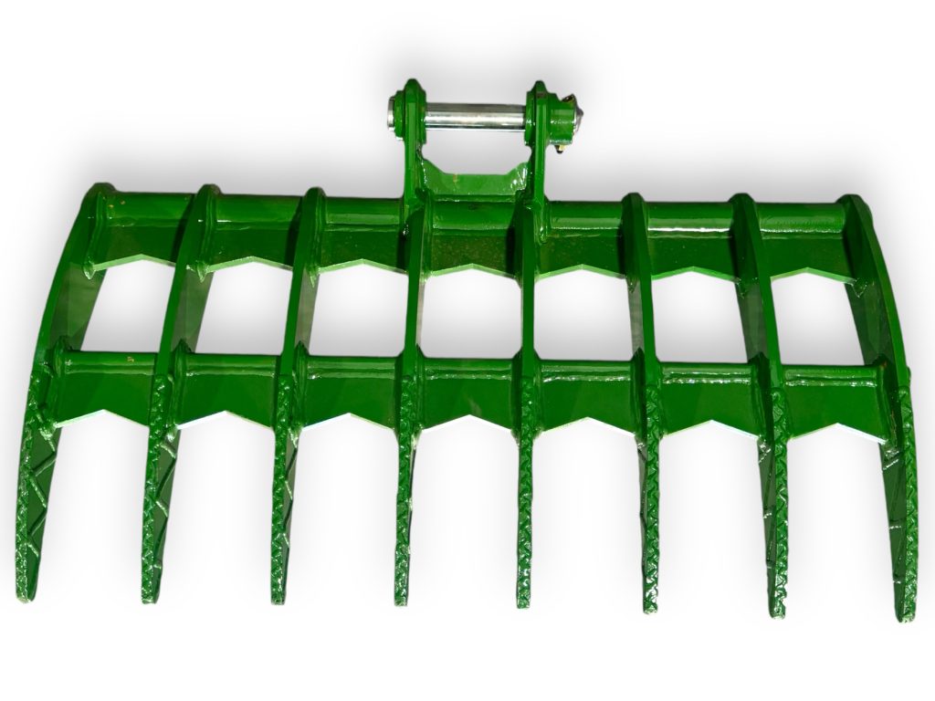 48″ Brush Rake for 4.5 – 6.5 Tons Mini Excavators. 45mm Pins