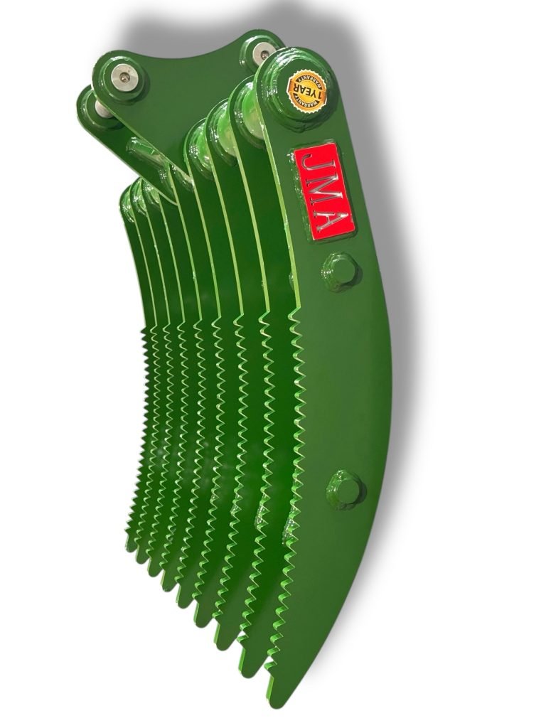 54″ Root Rake for 7 – 10 Tons Excavators. 50mm Pins