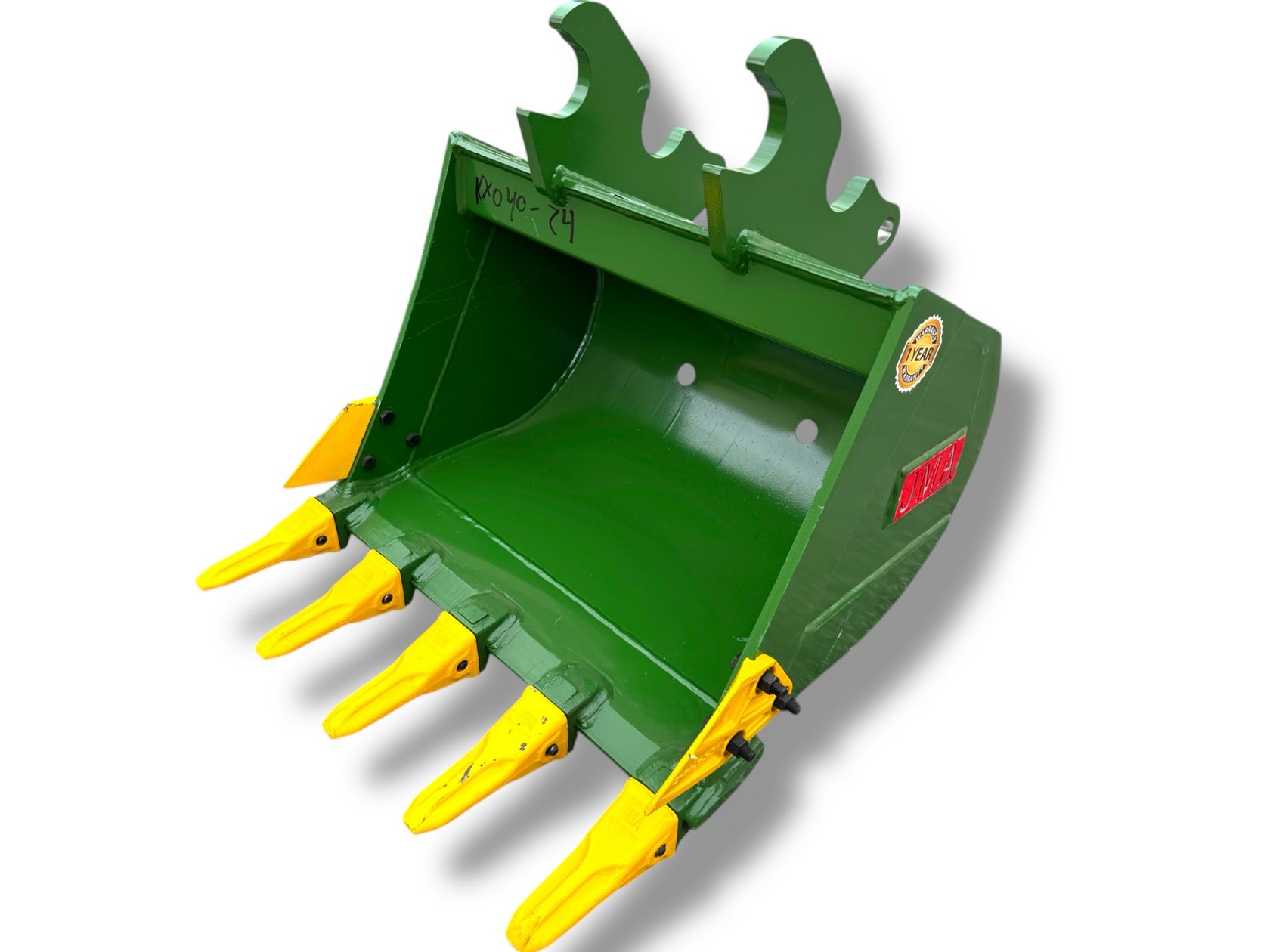 24″ Digging Bucket Kubota Wedge Style for 3 – 4.5 Tons Mini Excavators