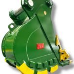 24″ Severe Duty Bucket for 18 – 25 Tons Excavators. 80mm Pins