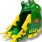 24″ Severe Duty Bucket for 10 – 15 Tons Excavators. 65mm Pins
