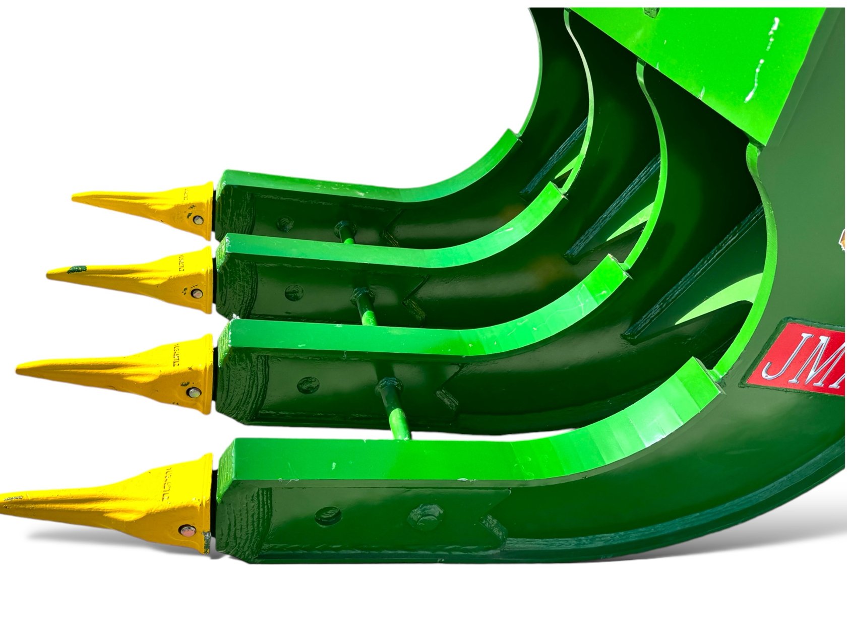 40″ Bucket Rake for 10 – 15 Tons Excavators. 65mm Pins
