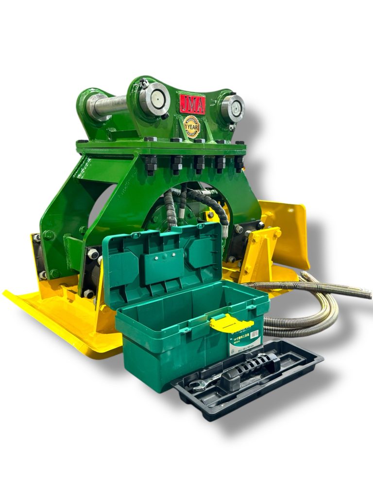 Plate Compactor For 7 – 10 Tons Mini Excavators. 50mm Pin