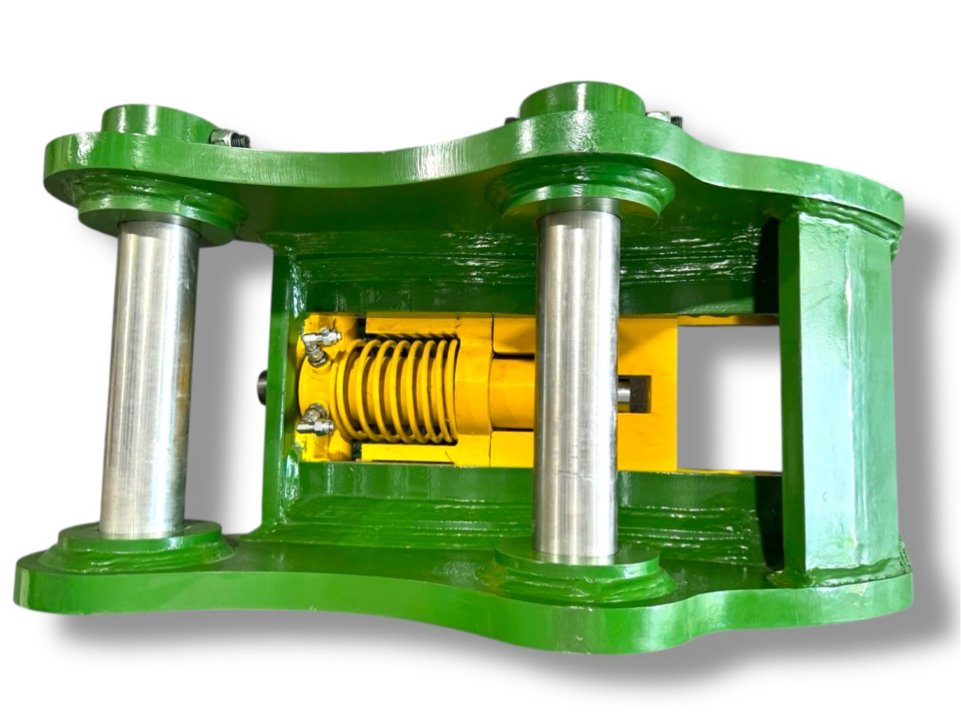 Variable Dual Lock Hydraulic Quick Coupler for 29 – 48 Tons Excavators. 100mm Pins
