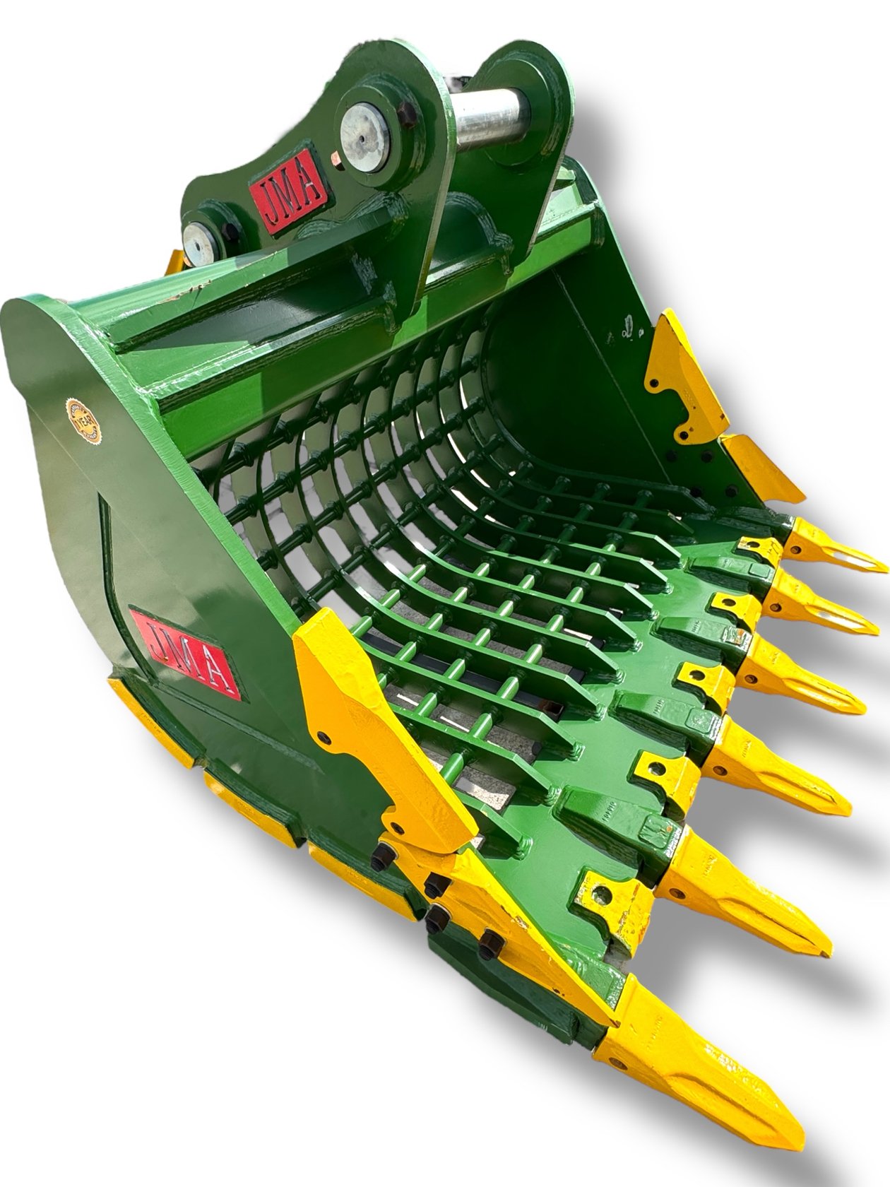66″ Severe Duty Skeleton Bucket with Teeth for 23 – 36 Tons Excavators. 90mm Pins
