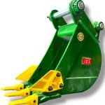 8″ Trenching Bucket for Backhoe Loaders. 55mm | 50mm Pins