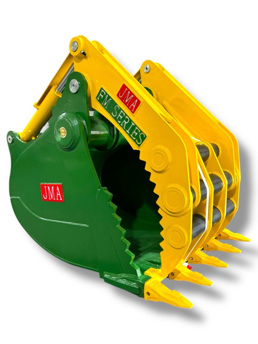 42″ Claw Bucket for 16 – 25 Tons Excavators. 80mm Pins