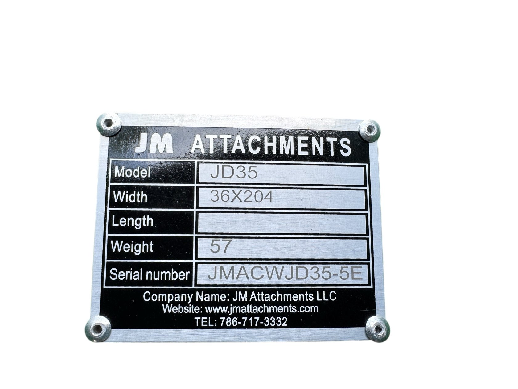 JD Wedge Style Bolt-On Head Plate for 2.6 – 3.7 tons Wheel & Plate Compactors