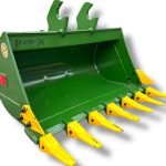 36″ Digging Bucket Kubota Wedge Style for 3 – 4.5 Tons Mini Excavators