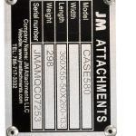 Spring Manual Quick Coupler for Backhoe Loaders. 55mm Pins