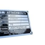 JD Wedge Style Bolt-On Head Plate for 4 – 8.5 tons Wheel & Plate Compactors