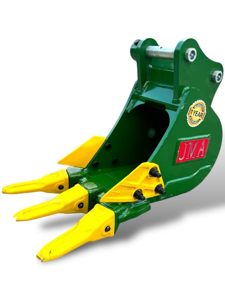 8″ Trenching Bucket for 0.5 – 1.5 Tons Mini Excavators. 25mm Pins