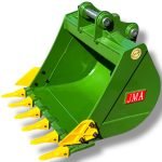 30″ Digging Bucket for 4 – 6.5 Tons Mini Excavators. 45mm Pins