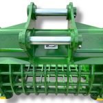 54″ Severe Duty Skeleton Bucket with Teeth for 23 – 36 Tons Excavators. 90mm Pins