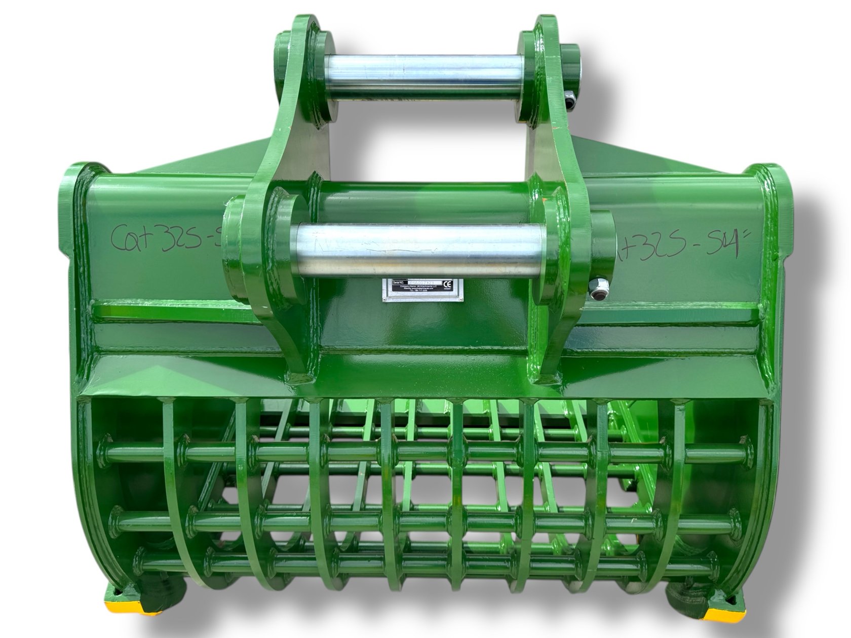 54″ Severe Duty Skeleton Bucket with Teeth for 23 – 36 Tons Excavators. 90mm Pins